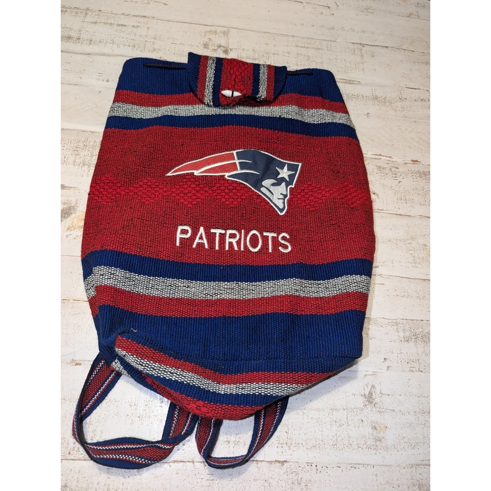 New England Patriots Embroidered Backpack RARE